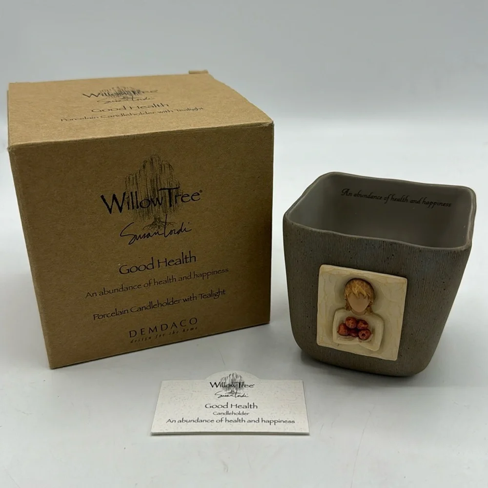 Good Health Willow Tree Candleholder with Tealight New in box